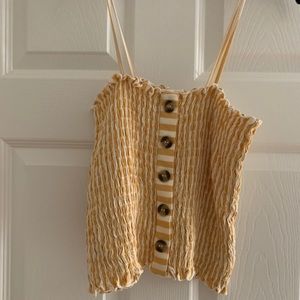 American eagle cinched tank top